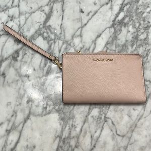 Michael Kors Adele Leather Smartphone Wallet